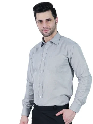 Shirt Grey Filafil Formal