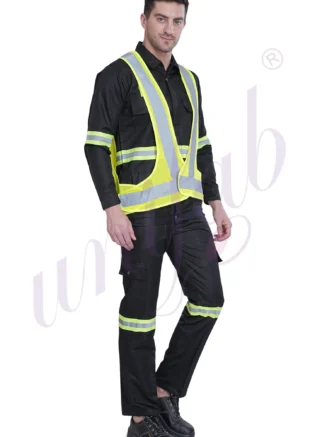 Reflective Jacket Front Zip Closure – Spectra Green (Minimum Order 10 Pc’s)
