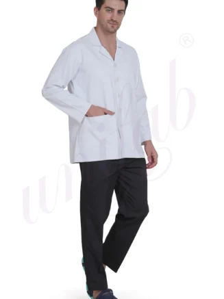 Doctors Coat Unisex Full Sleeve – White
