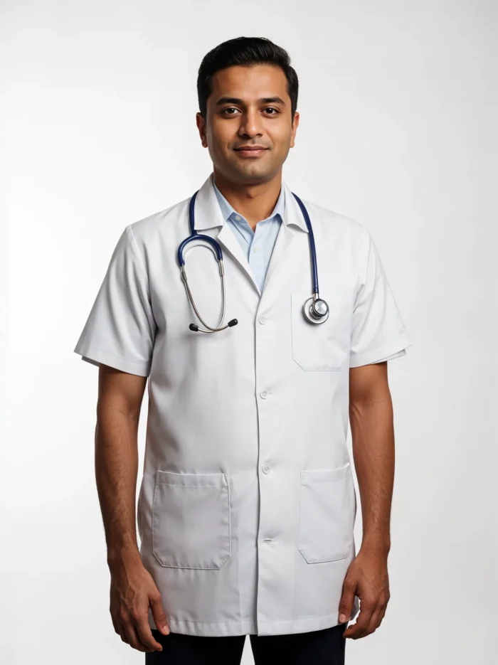Lab-Coat-Half-White-1 Lab-Coat-Half-White-1