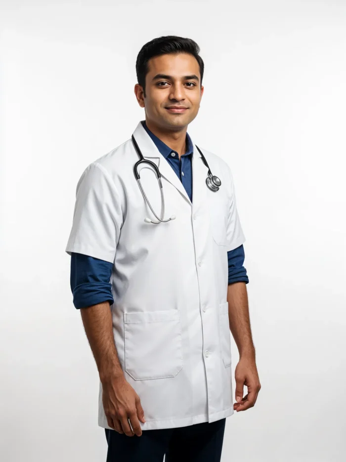 Lab-Coat-Half-White-2 Lab-Coat-Half-White-2