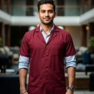 Lab-Coat-Maroon-6