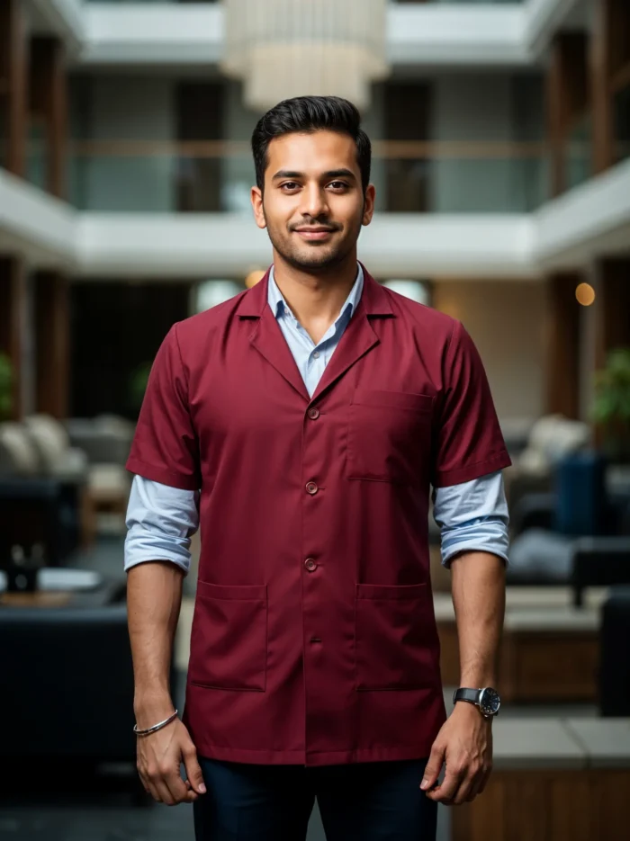 Lab-Coat-Maroon-6 Lab-Coat-Maroon-6