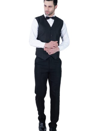 Restaurant Service Waistcoat Black