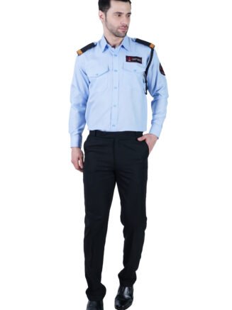 Security Shirt Navy Blue - Full Sleeve