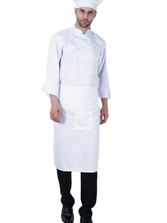 Half Apron White(Pack of 5 Pcs)