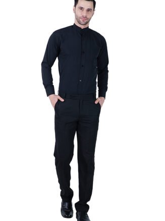 Uniform Office Shirt Navy Blue - Full Sleeve