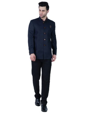 Hotel Front Office Steward Set – Navy Blue Full Sleeve