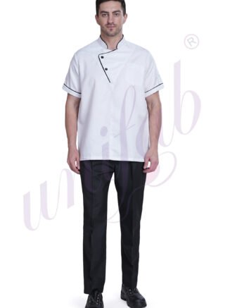 Chef coat Deluxe Short sleeve Slipon
