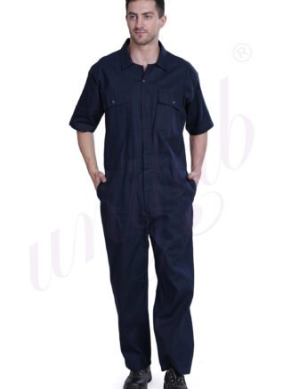 Industrial Coverall Black - Half Sleeve