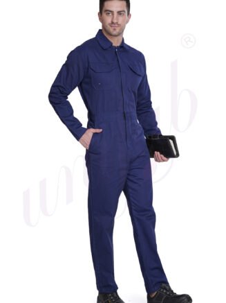 Industrial Coverall Royal Blue - Full Sleeve