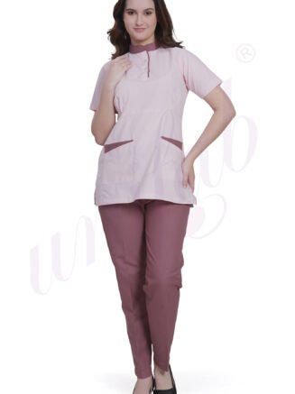 Blush Pink Therapist Uniform Set