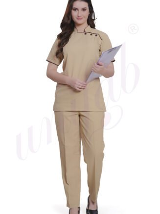 Sand Beige Therapist Uniform Set