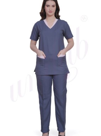 Housekeeping Tunic Grey - Half Sleeve