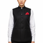Nehru Jacket-Female- Black (5)