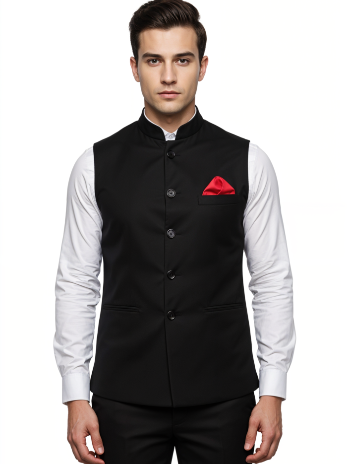 Nehru Jacket-Male- Black (1)