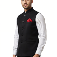 Nehru Jacket-Male- Black (3)