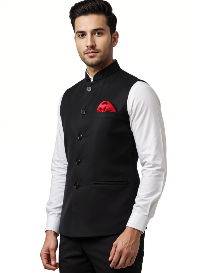 Nehru Jacket-Male- Black (3)