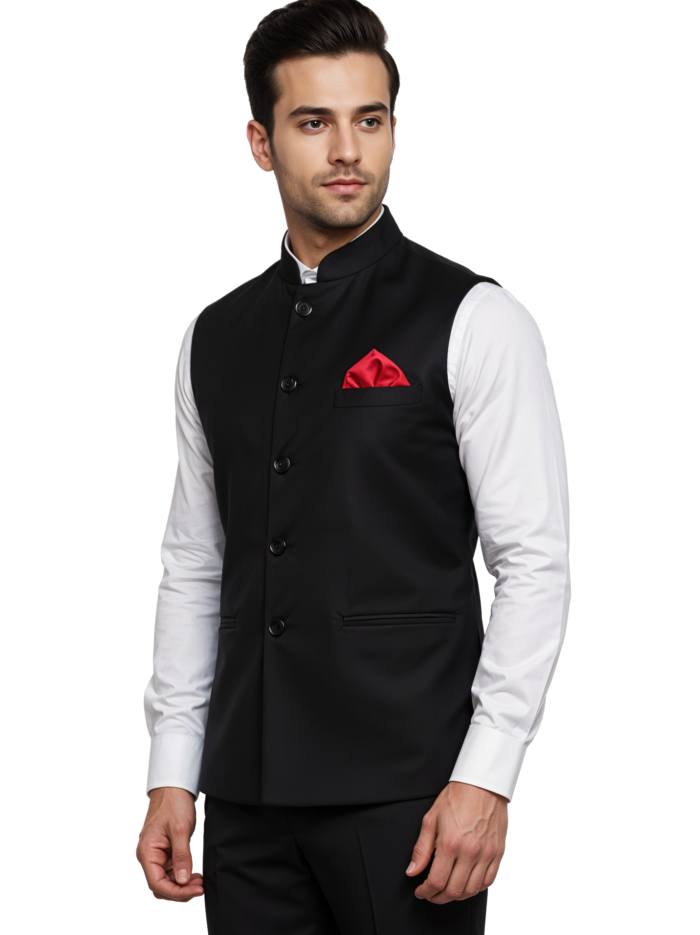 Nehru Jacket-Male- Black (4)