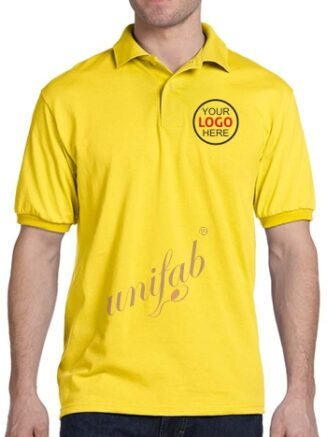 Collar Polo T-Shirt Polo Golden Yellow