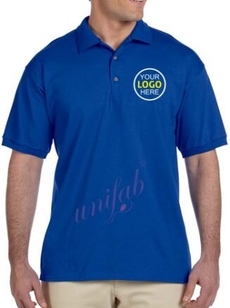 Collar Polo T-Shirt Royal Blue