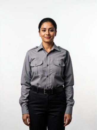 Security Shirt Grey - Full Sleeve