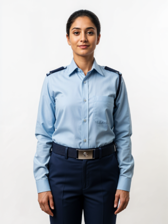 Security Shirt Sky Blue - Full Sleeve
