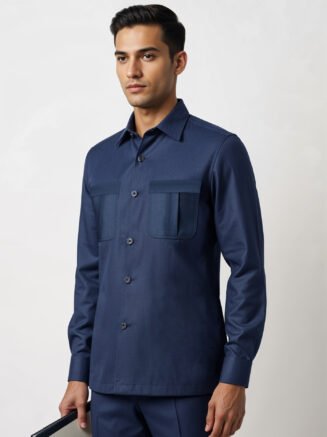 Security Safari Suit Grey - Full Sleeve