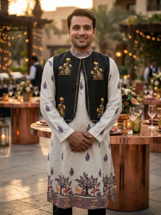 Catering Uniform Waiter Shirt – White Full Sleeve