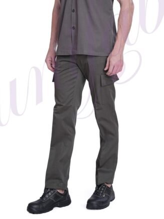 Industrial Worker Cargo Trouser – Olive Grey