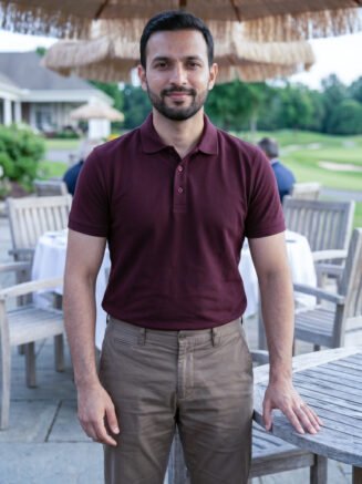 Premium Branded Polo T-Shirt Maroon