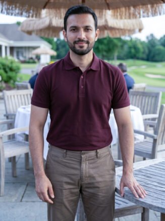 Premium Branded Polo T-Shirt Maroon