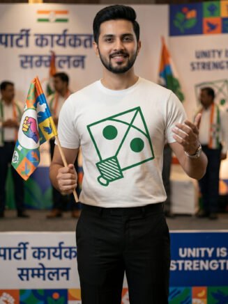 Election Campaign T-Shirt White
