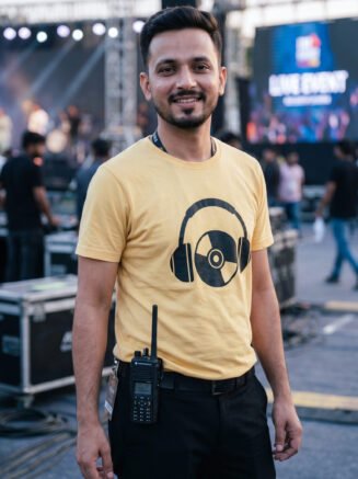 Event Promotional T-Shirt Beige