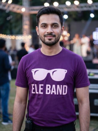 Event Promotional T-Shirt Purple