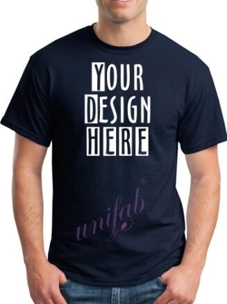 Round Neck T-Shirt Navy Blue