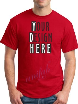 Round Neck T-Shirt Red