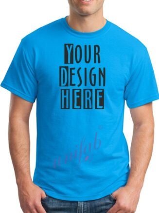 Round Neck T-Shirt Blue