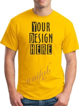 Round Neck T-Shirt Yellow